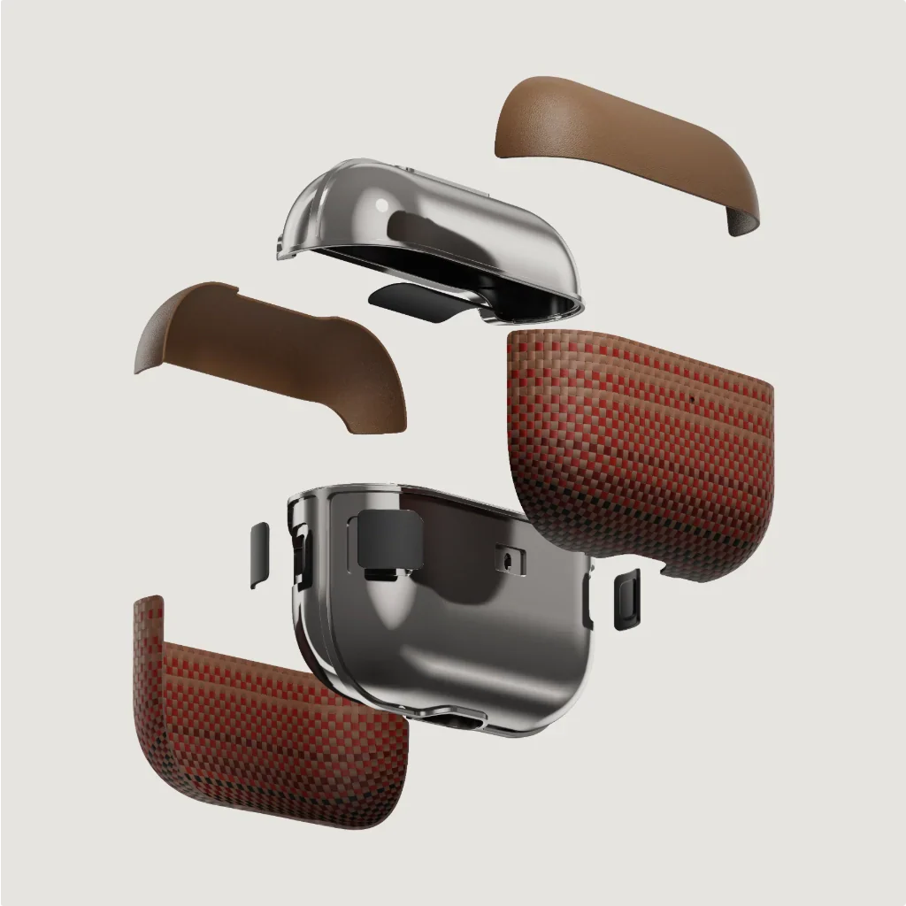 حافظة من ألياف الأراميد لـ AirPods Pro 3 / AirPods Pro 2 / AirPods Pro / AirPods 4 - Image 20