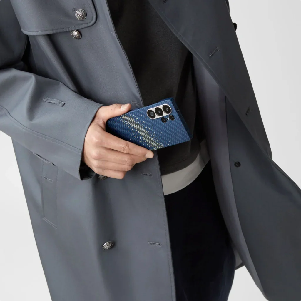 غطاء هاتف من ألياف الأراميد لسلسلة Samsung Galaxy S25 - Image 17